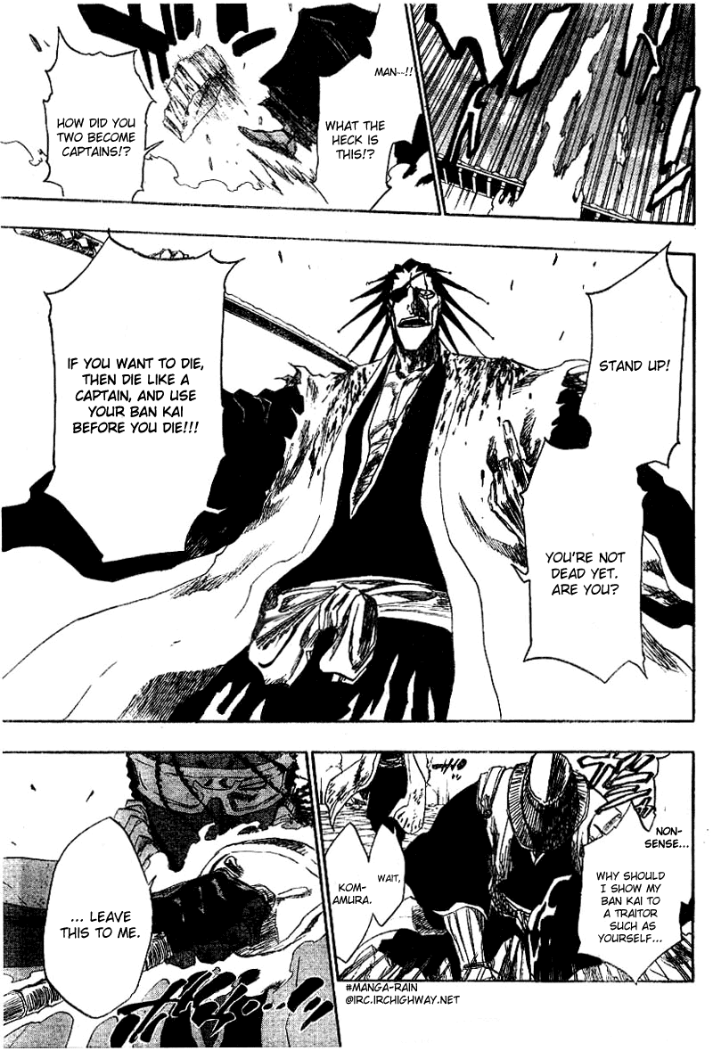 Bleach manga, chapter 145, page 22 of 22