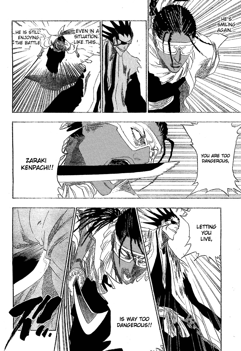Bleach manga, chapter 147, page 17 of 20