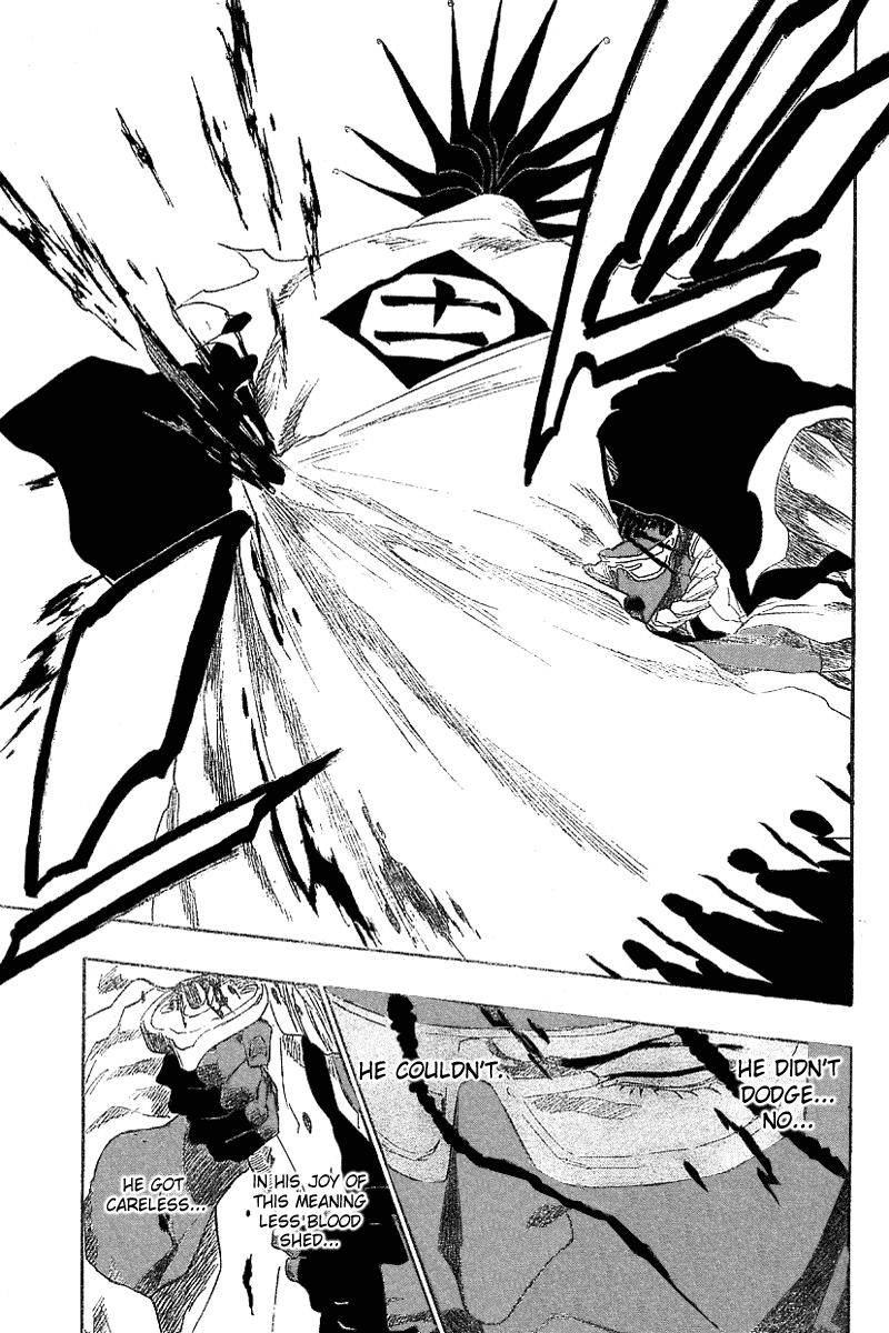 Bleach manga, chapter 147, page 18 of 20
