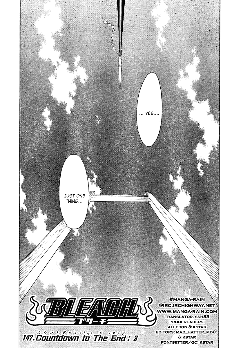 Bleach manga, chapter 147, page 6 of 20