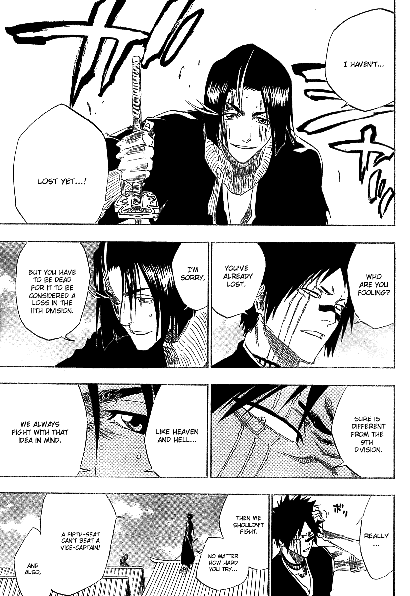 Bleach manga, chapter 147, page 8 of 20