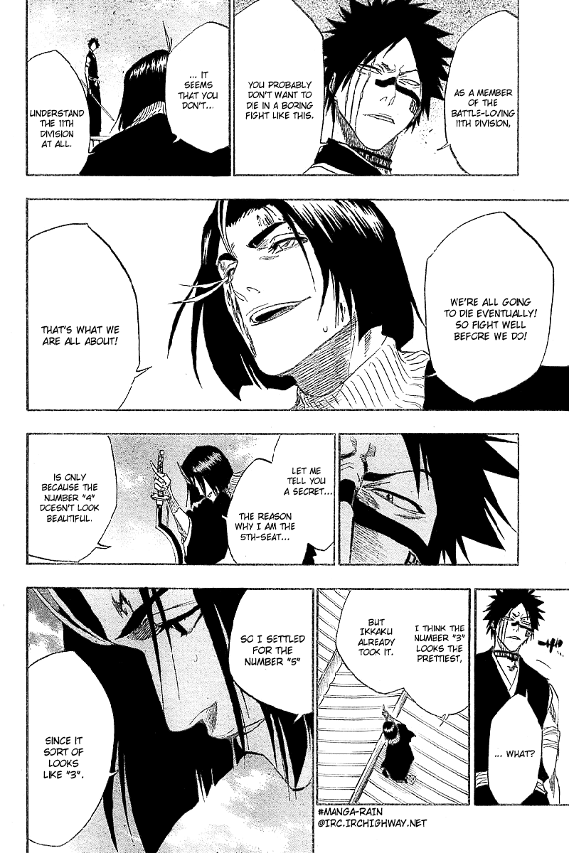 Bleach manga, chapter 147, page 9 of 20