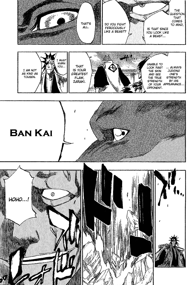 Bleach manga, chapter 148, page 18 of 19