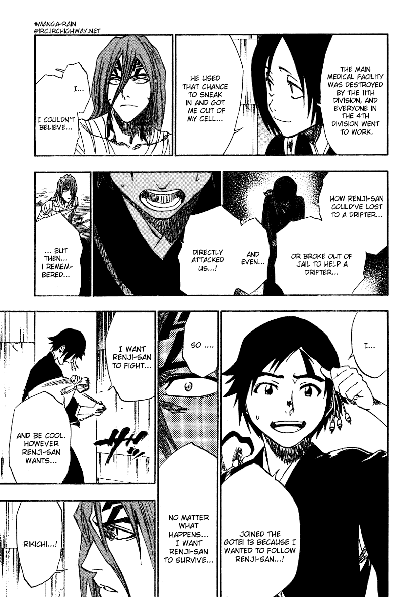 Bleach Chapter 149 page 17 - Chapter 149: Countdown to the End: 1 (Only Mercifully)