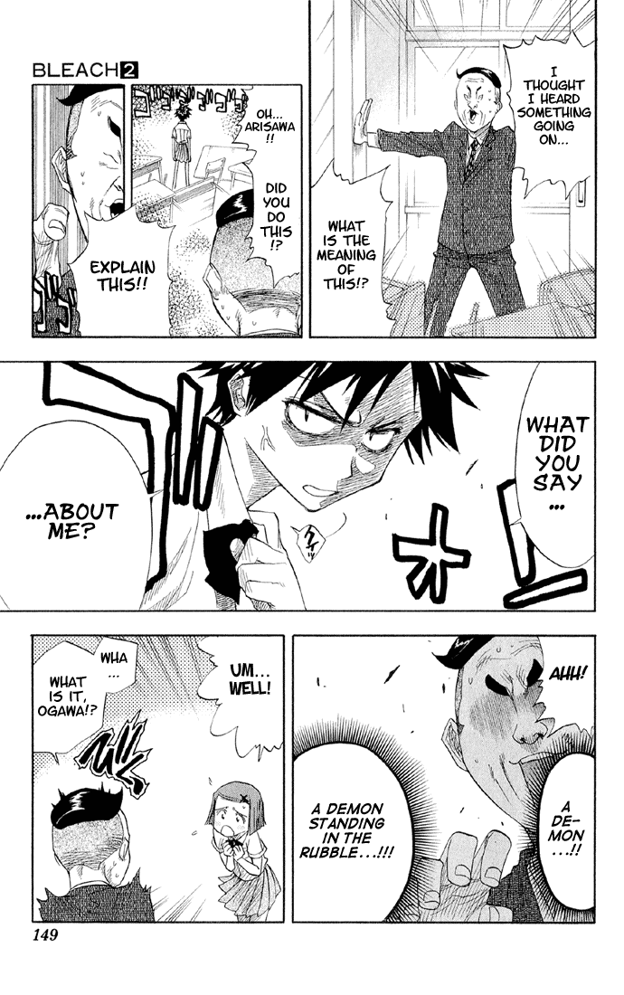 Bleach Chapter 15 page 4 - Chapter 15: Jumpin' Jack, Jolted