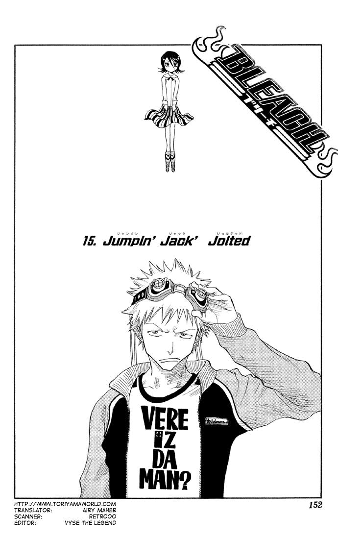 Bleach Chapter 15 page 7 - Chapter 15: Jumpin' Jack, Jolted