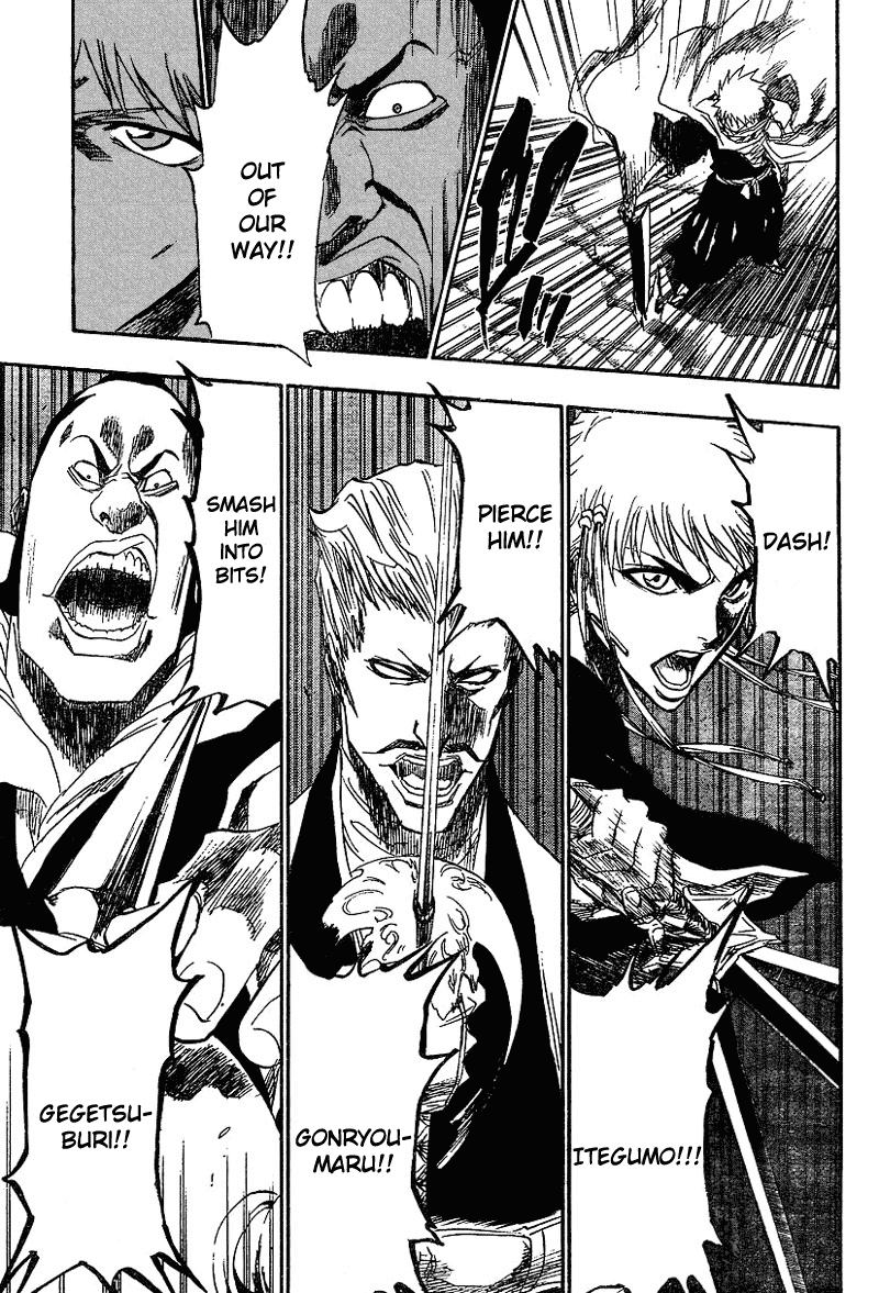 Bleach manga, chapter 152, page 15 of 23