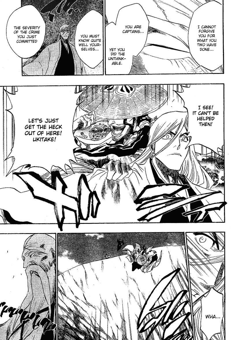 Bleach manga, chapter 153, page 17 of 24
