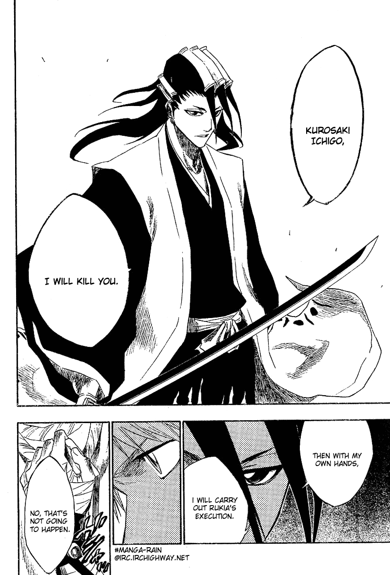 Bleach manga, chapter 153, page 9 of 24