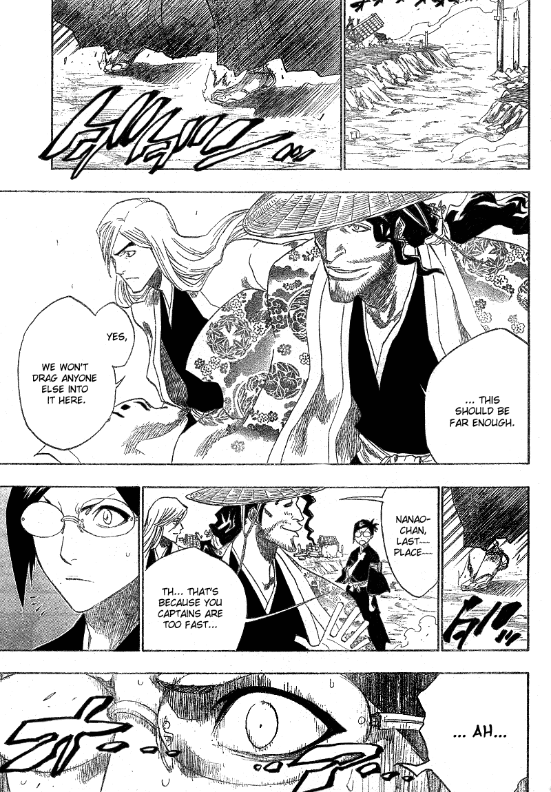 Bleach manga, chapter 154, page 17 of 19