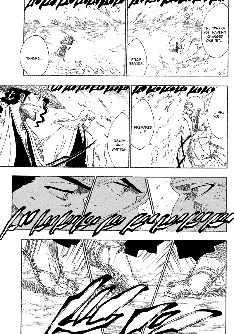 Bleach manga, chapter 156, page 17 of 18