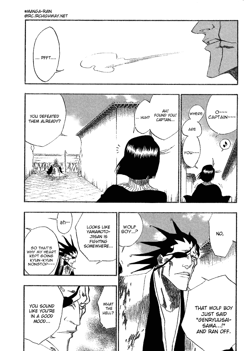 Bleach manga, chapter 156, page 2 of 18