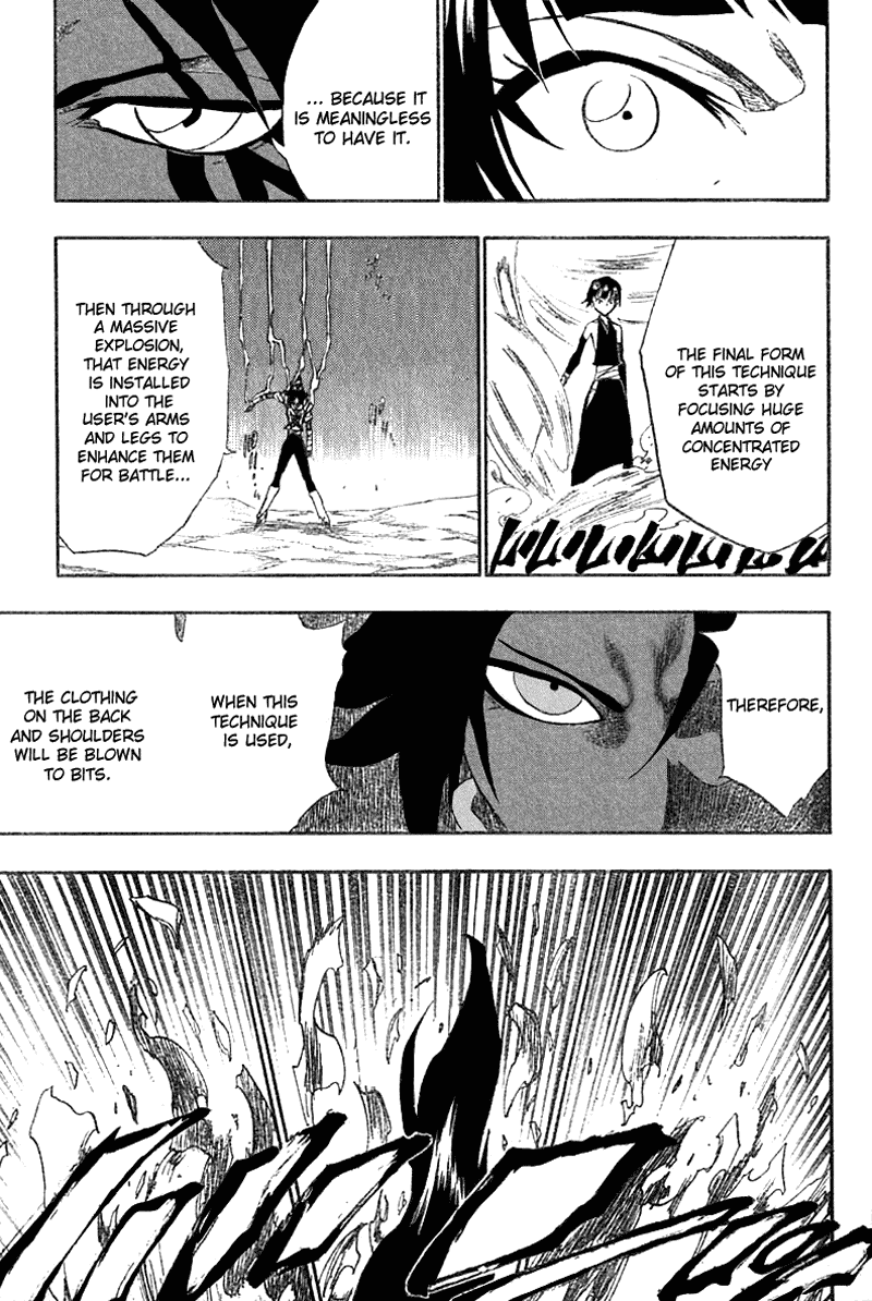 Bleach manga, chapter 158, page 18 of 22