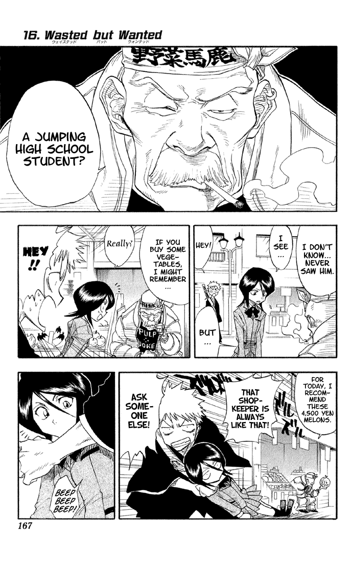 Bleach Chapter 16 page 2 - Chapter 16: Wasted but Wanted