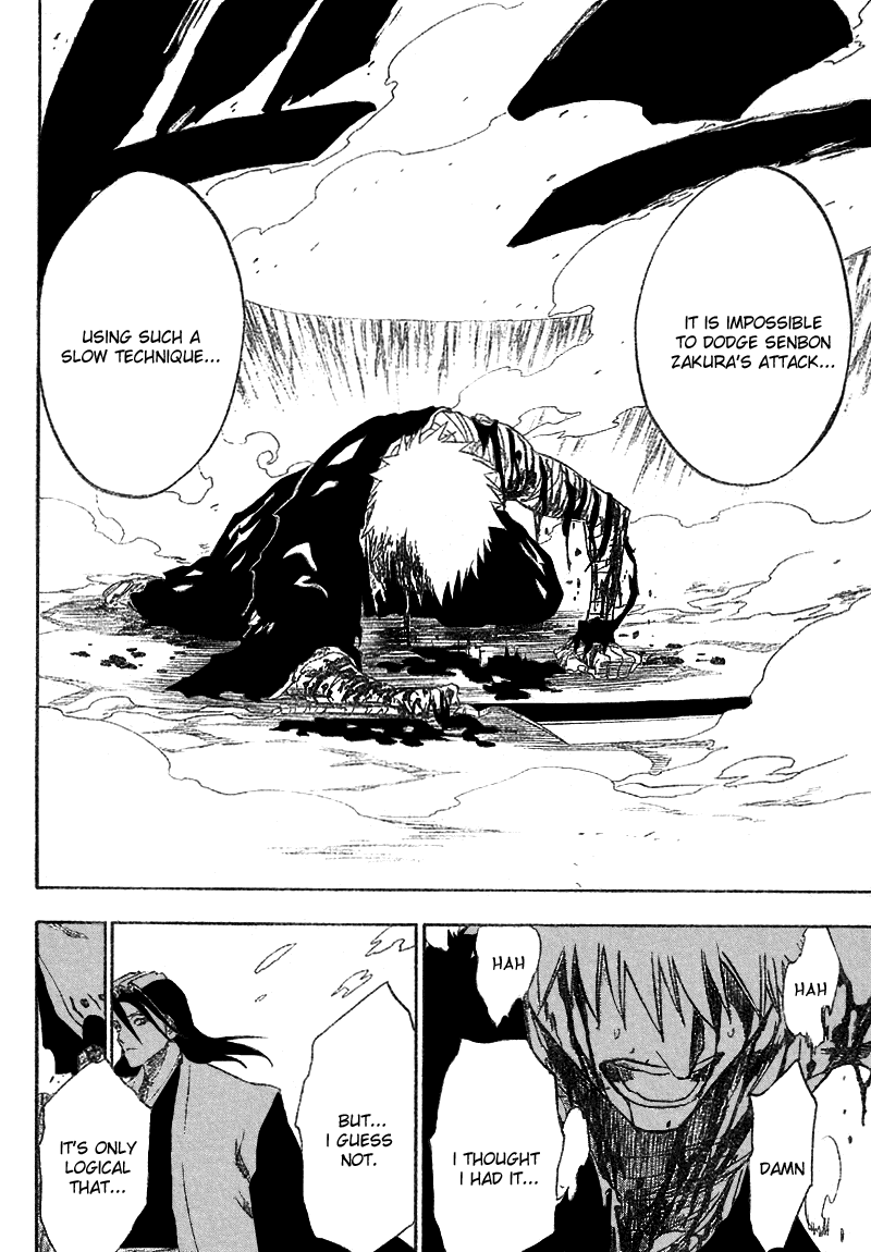 Bleach manga, chapter 161, page 20 of 21