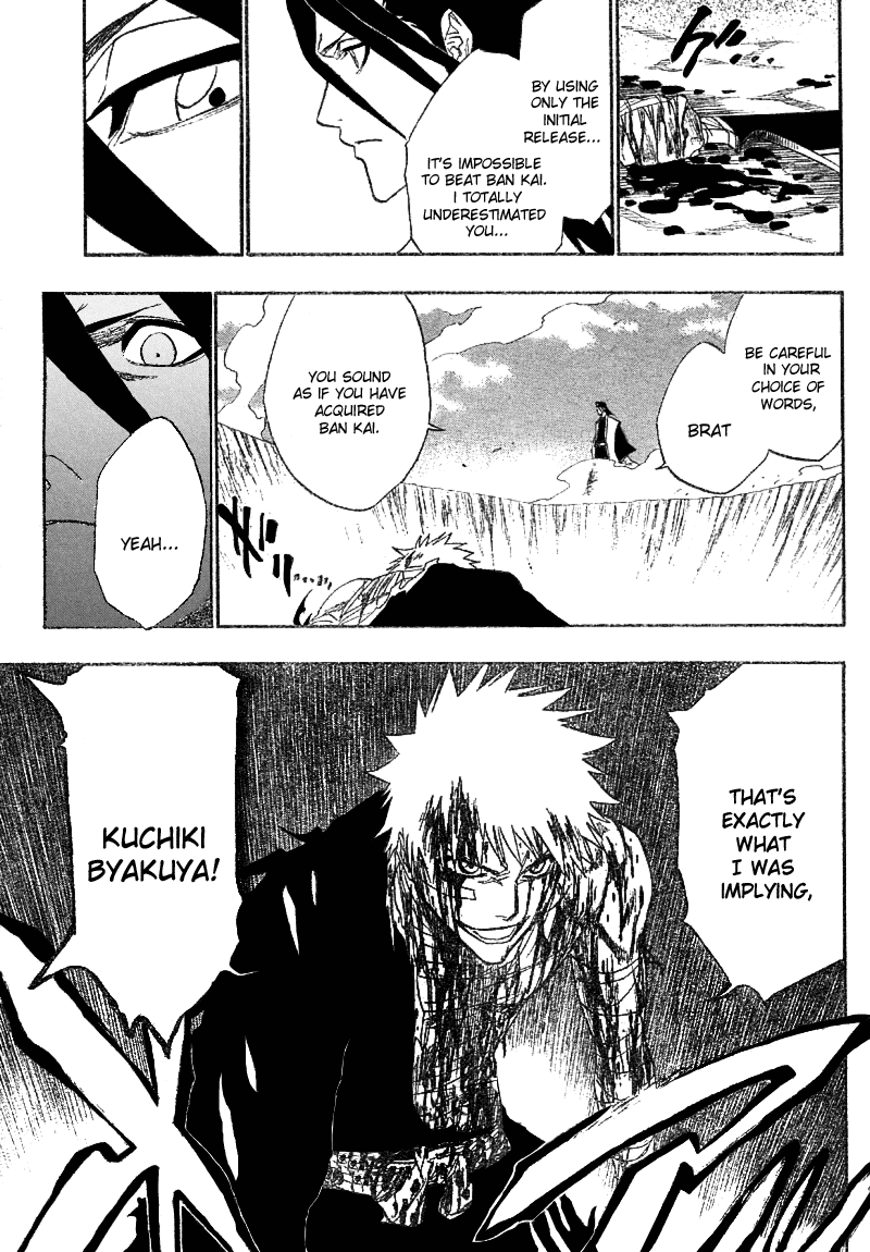 Bleach manga, chapter 161, page 21 of 21