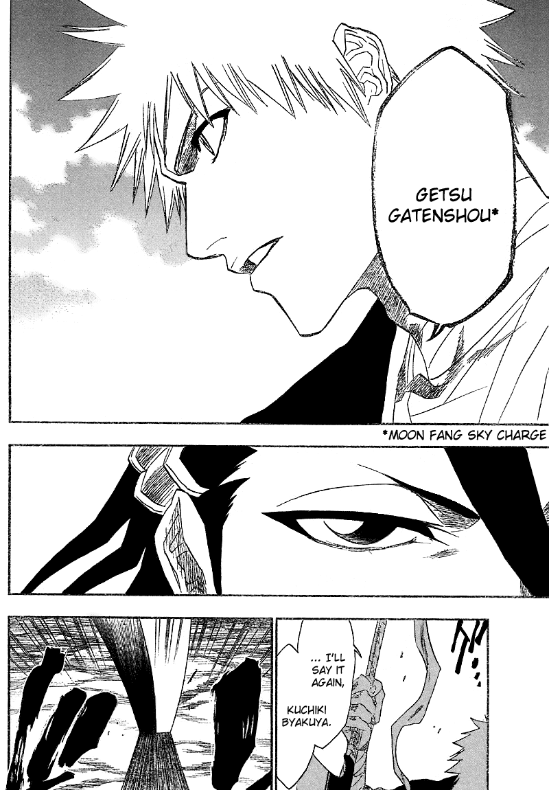 Bleach manga, chapter 161, page 9 of 21