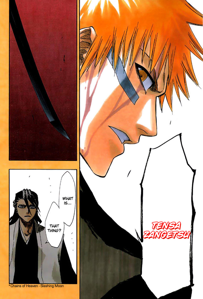 Bleach manga, chapter 162, page 15 of 18