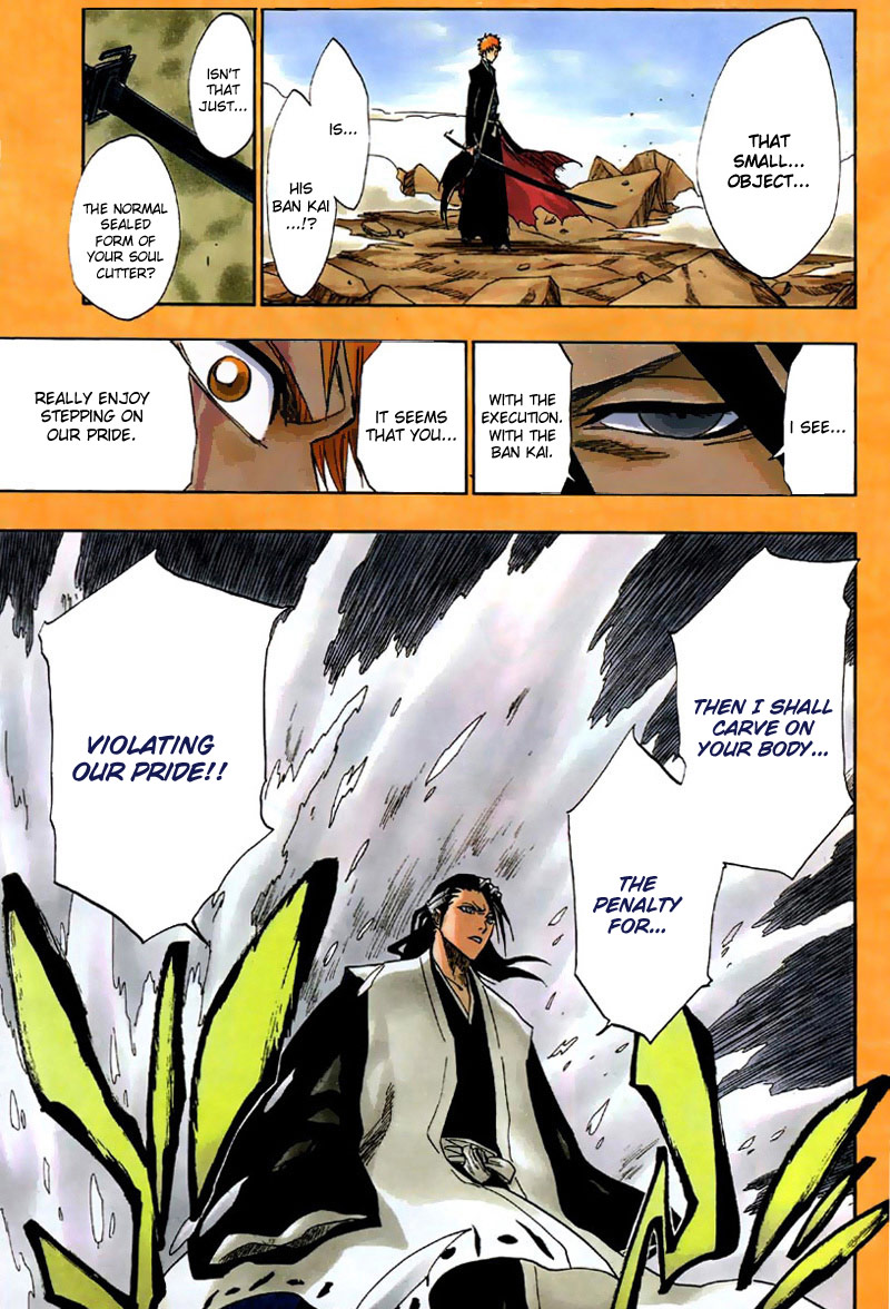Bleach manga, chapter 162, page 16 of 18