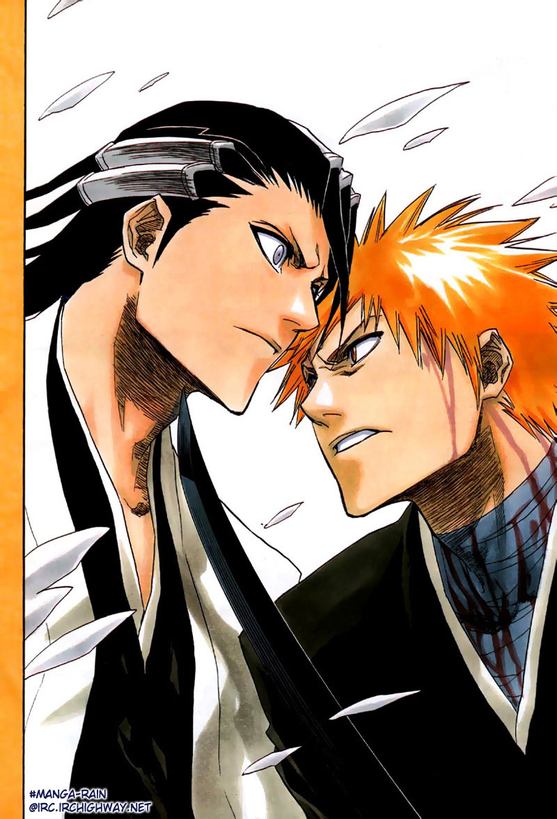 Bleach manga, chapter 162, page 17 of 18