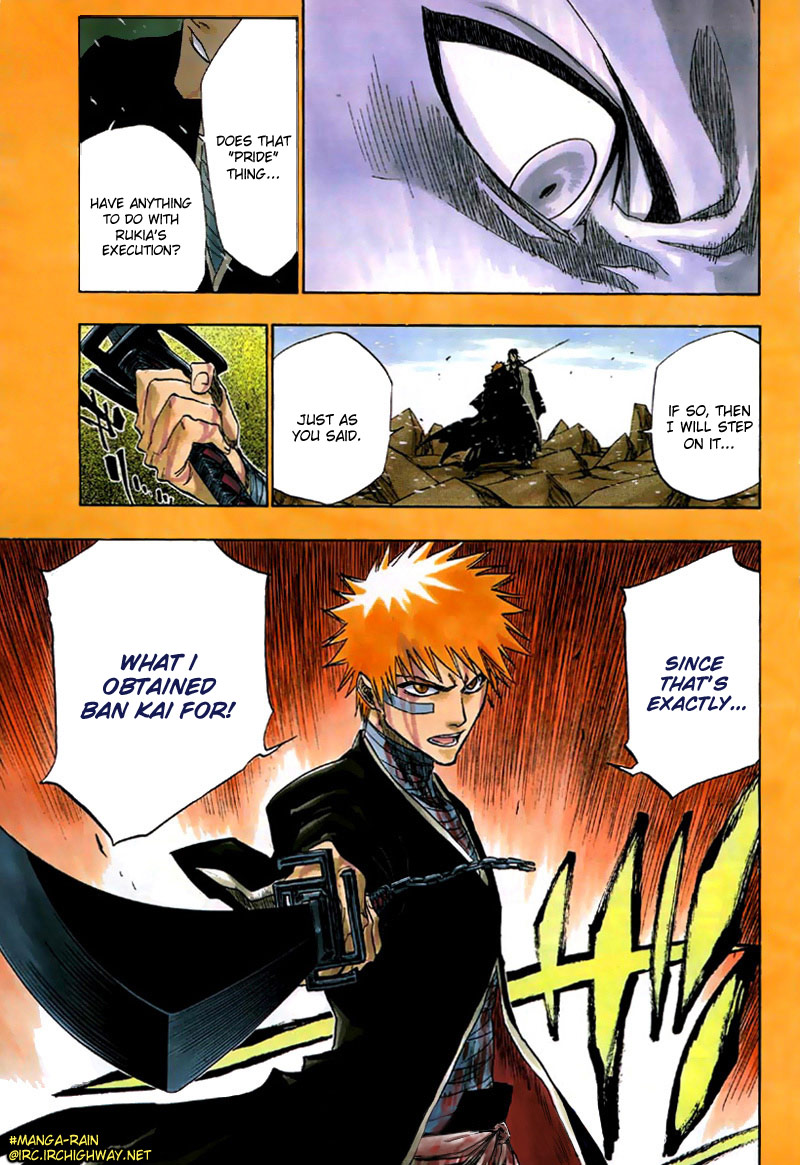 Bleach manga, chapter 162, page 18 of 18