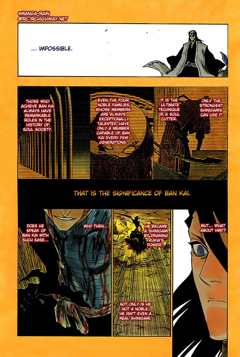 Bleach manga, chapter 162, page 8 of 18