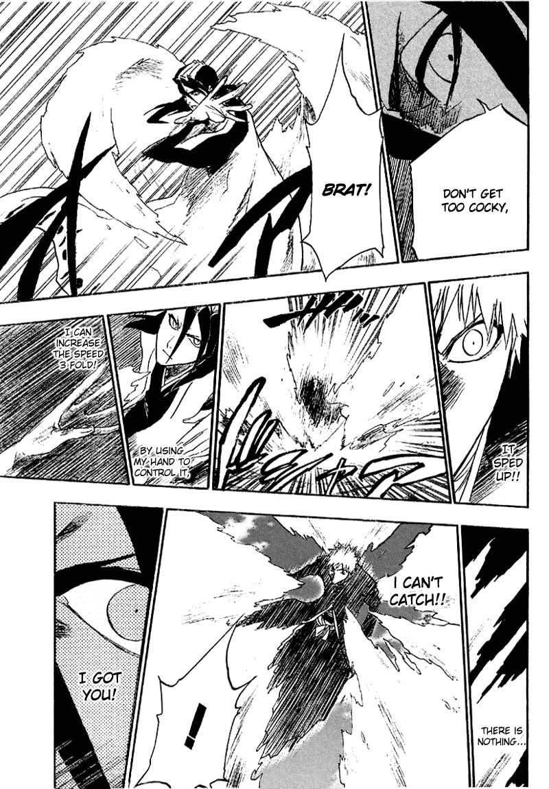Bleach Chapter 163 page 15 - Chapter 163: The Speed Phantom 2 (Denial by Pride, Contradiction by Power)