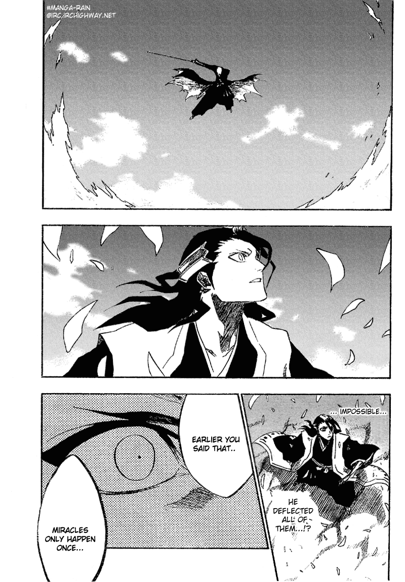 Bleach Chapter 163 page 17 - Chapter 163: The Speed Phantom 2 (Denial by Pride, Contradiction by Power)