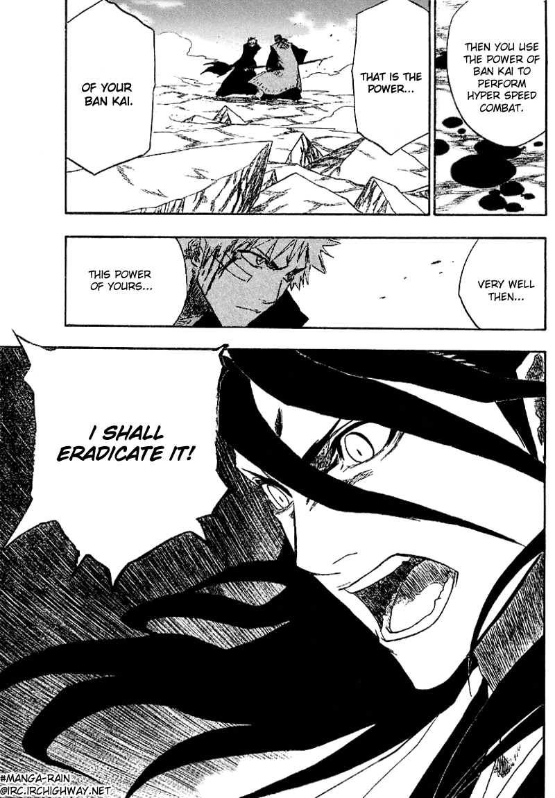 Bleach Chapter 163 page 24 - Chapter 163: The Speed Phantom 2 (Denial by Pride, Contradiction by Power)