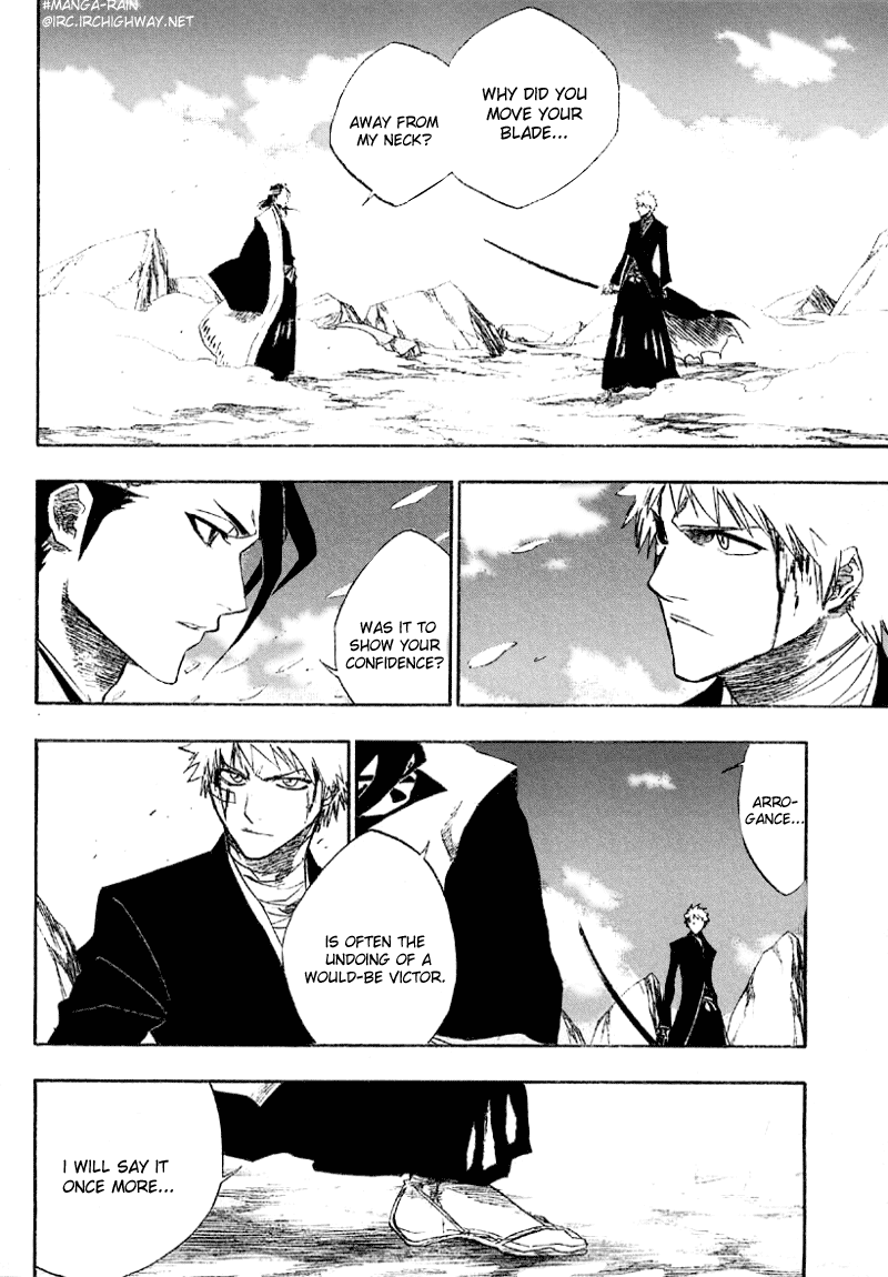 Bleach Chapter 163 page 6 - Chapter 163: The Speed Phantom 2 (Denial by Pride, Contradiction by Power)