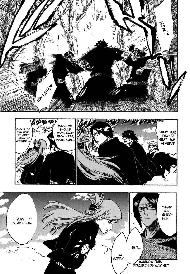 Bleach manga, chapter 164, page 17 of 20