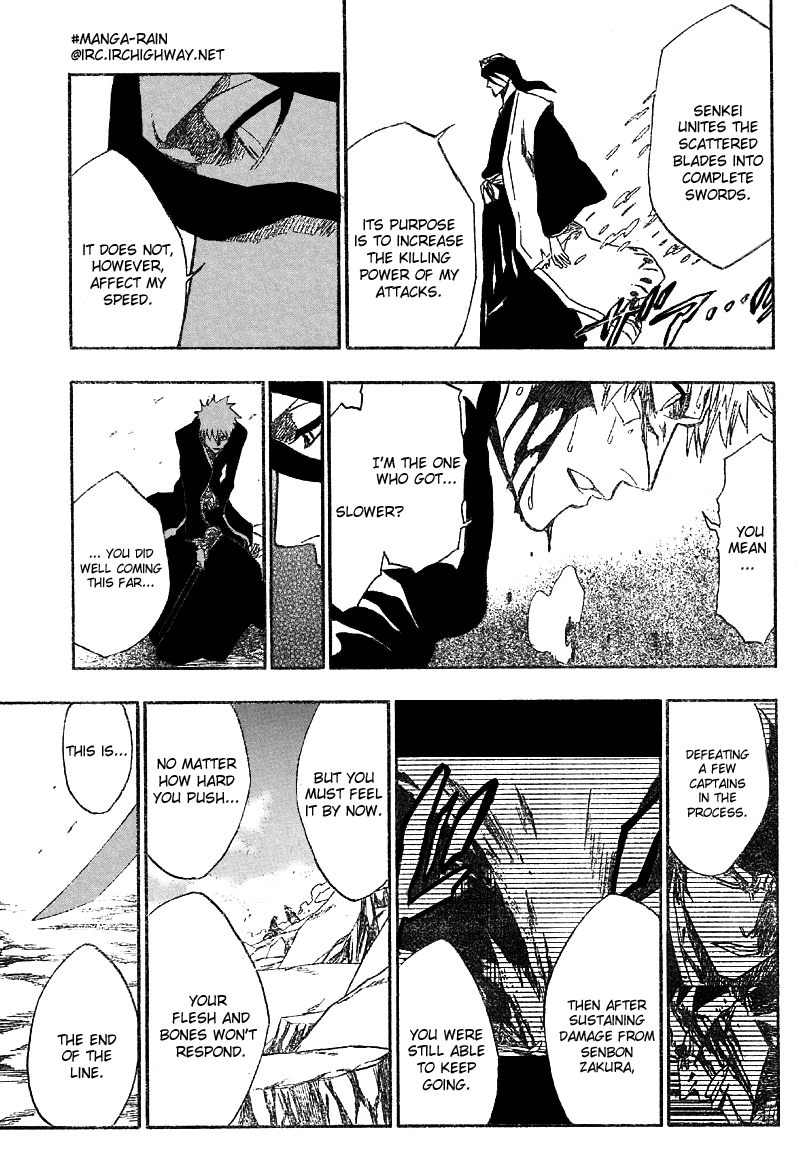 Bleach manga, chapter 165, page 16 of 23