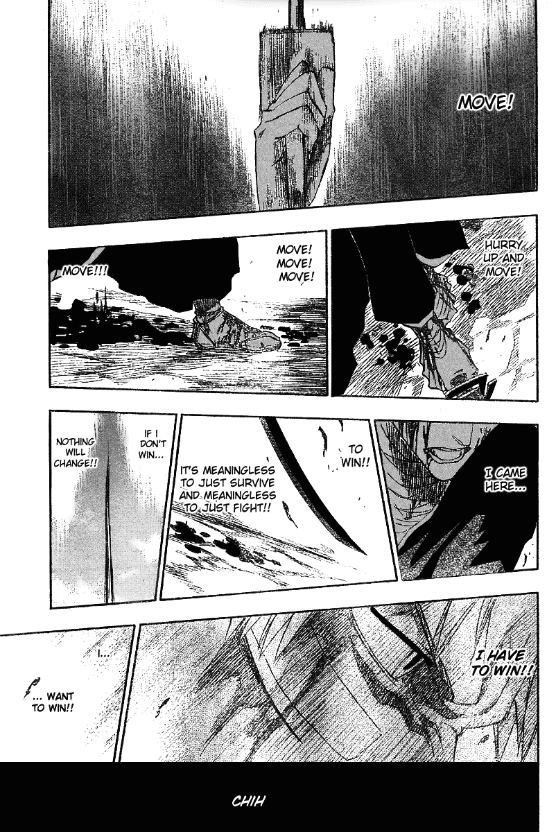 Bleach manga, chapter 165, page 18 of 23