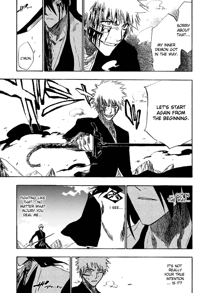 Bleach manga, chapter 166, page 15 of 21