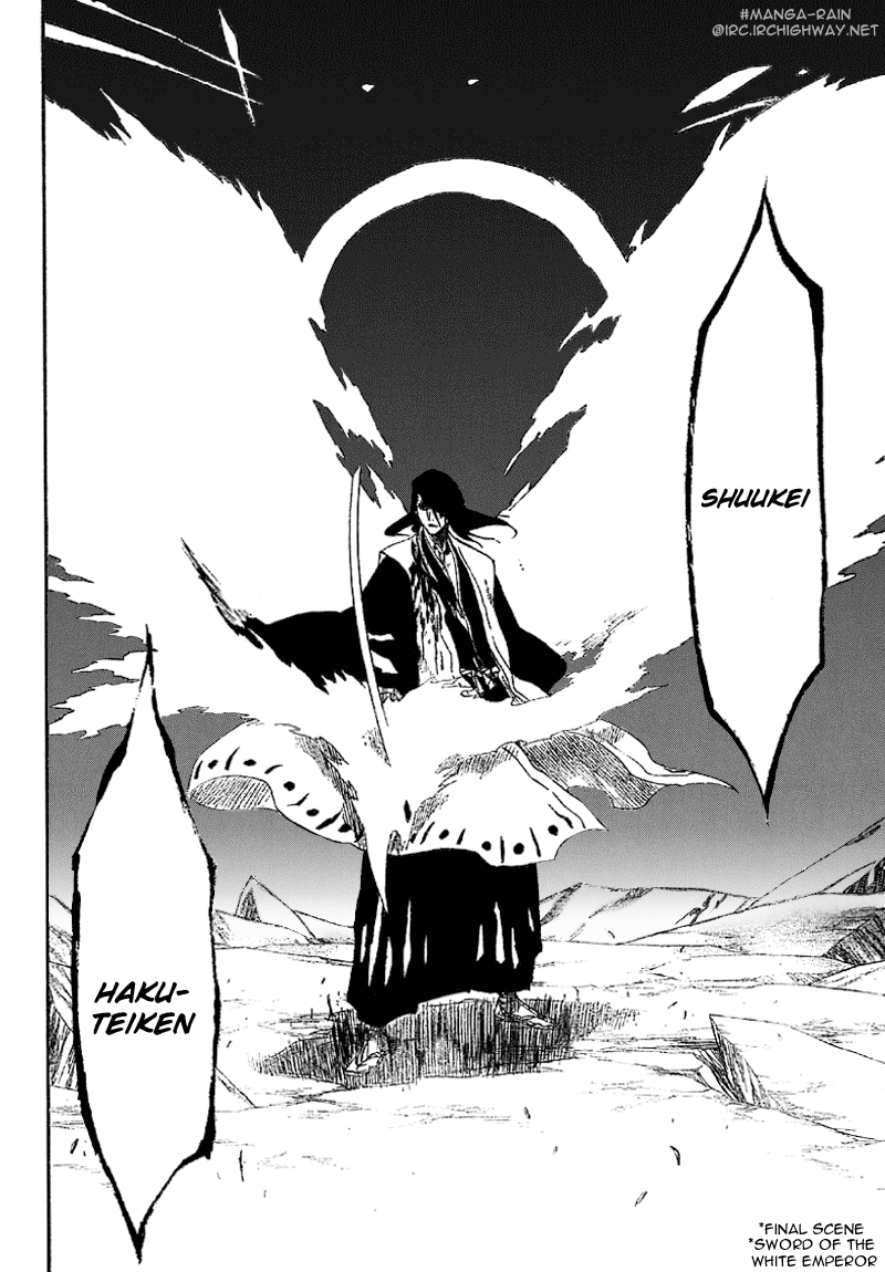 Bleach manga, chapter 166, page 18 of 21