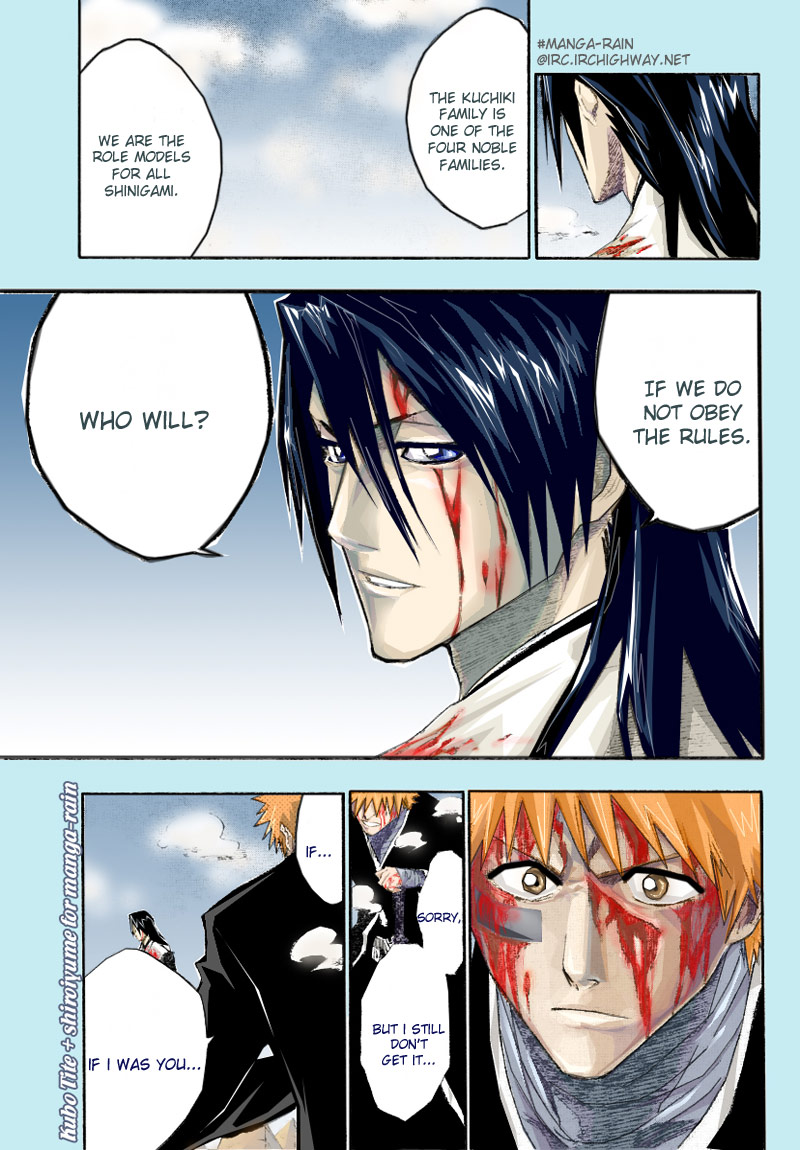 Bleach manga, chapter 167, page 10 of 20