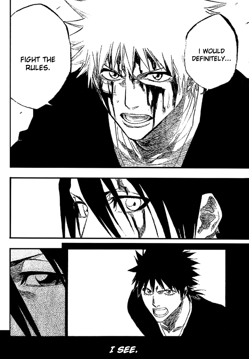 Bleach manga, chapter 167, page 12 of 20