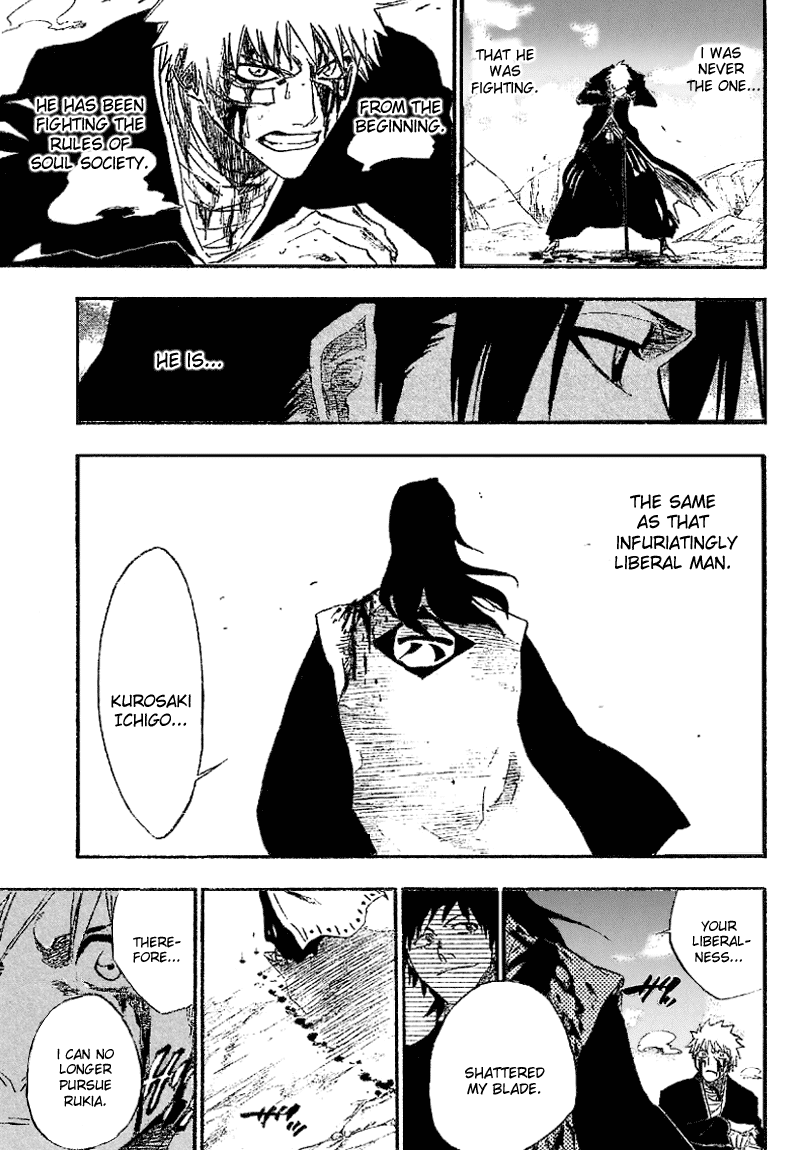 Bleach manga, chapter 167, page 13 of 20