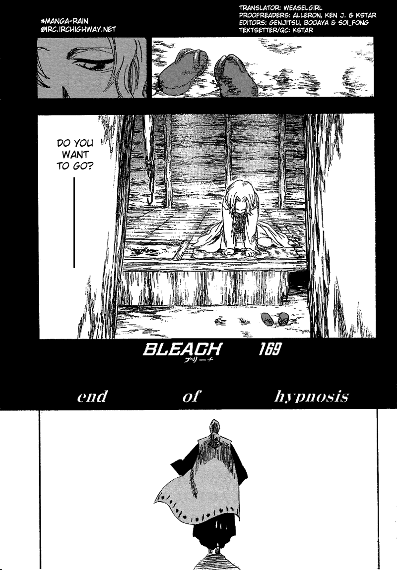 Bleach Chapter 169 page 8 - Chapter 169: End of Hypnosis