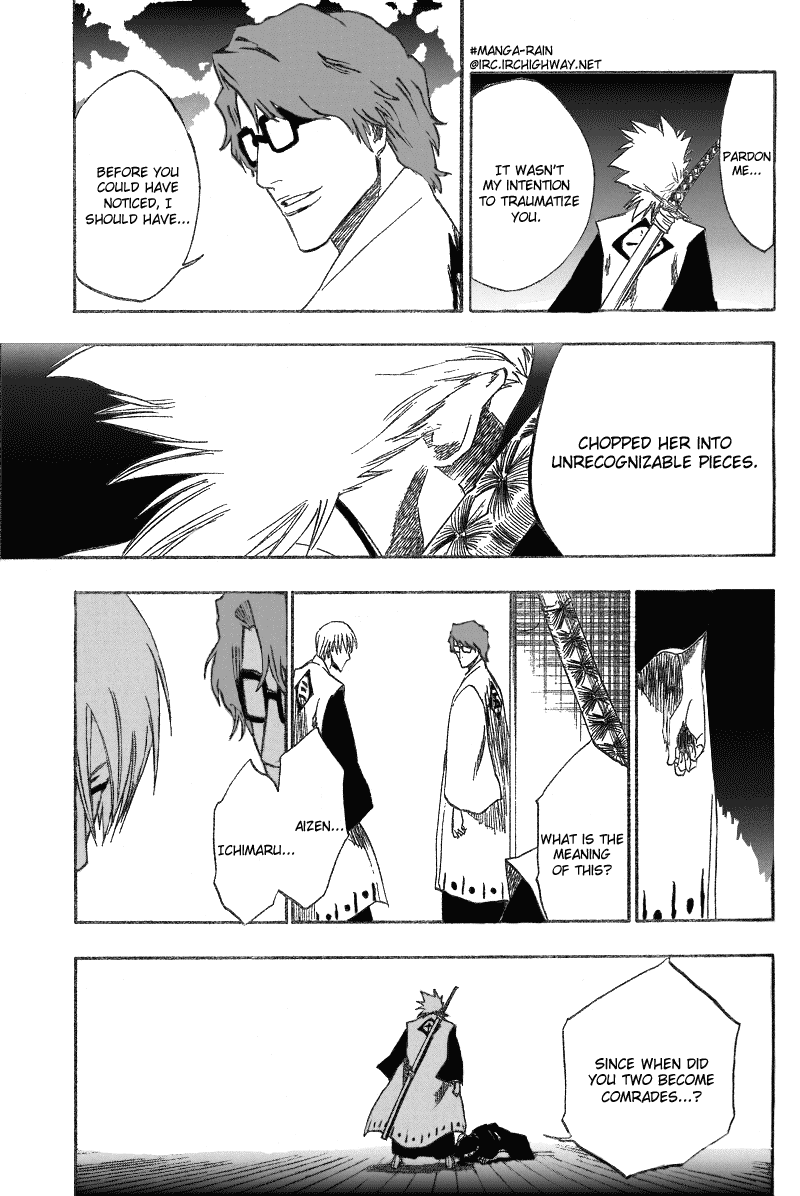 Bleach manga, chapter 170, page 11 of 23