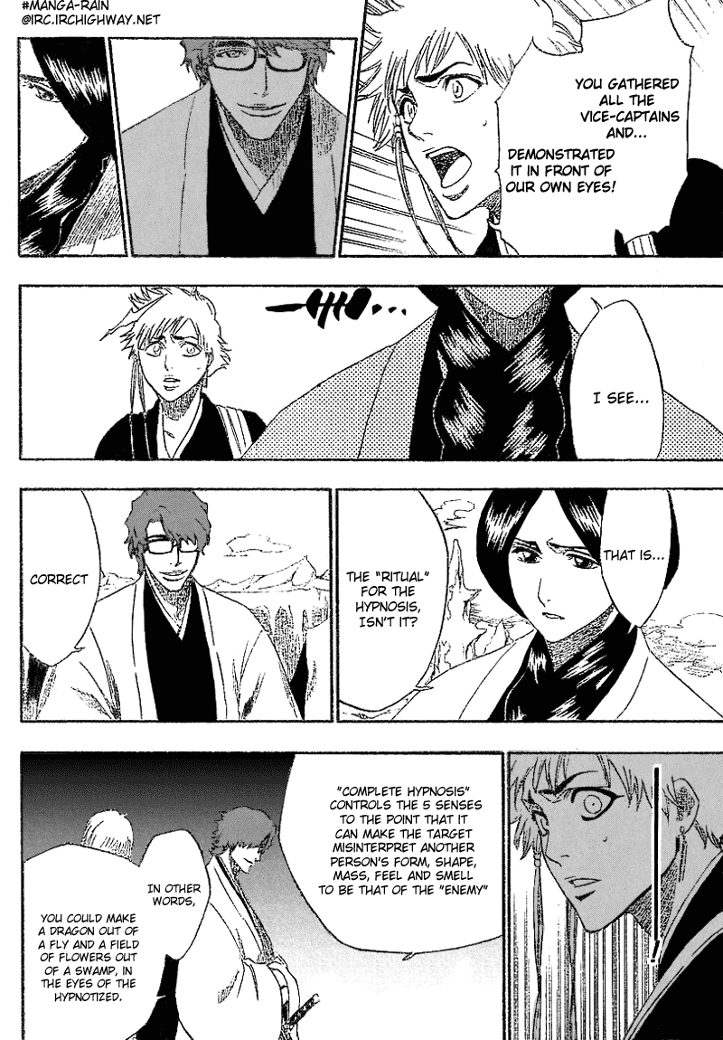 Bleach Chapter 171 page 13 - Chapter 171: End of Hypnosis3 (The Blue Fog)