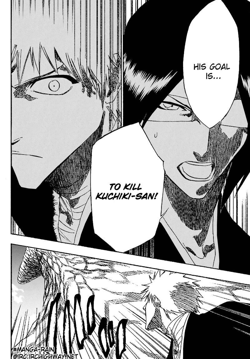Bleach manga, chapter 172, page 18 of 21