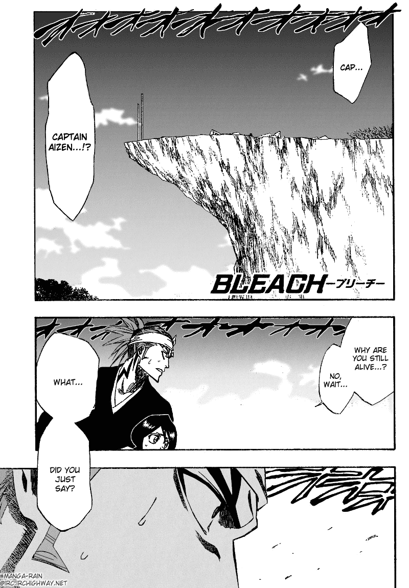 Bleach manga, chapter 172, page 2 of 21