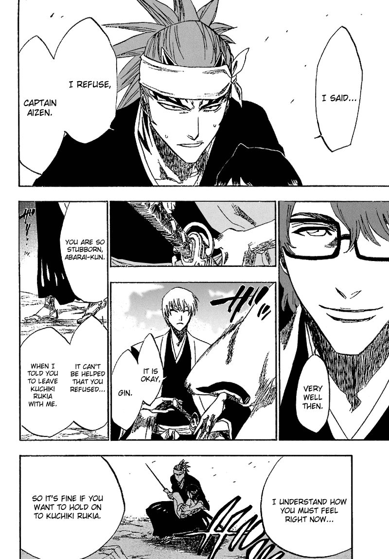 Bleach manga, chapter 172, page 20 of 21
