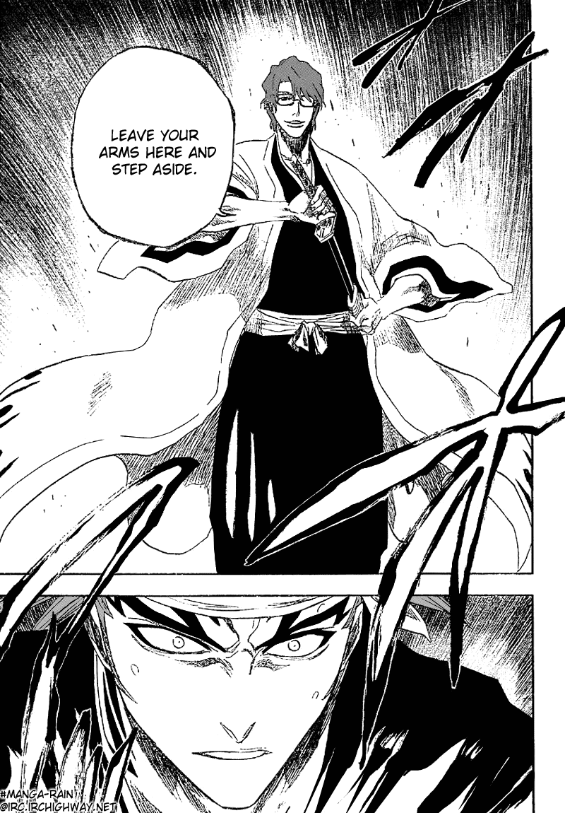Bleach manga, chapter 172, page 21 of 21