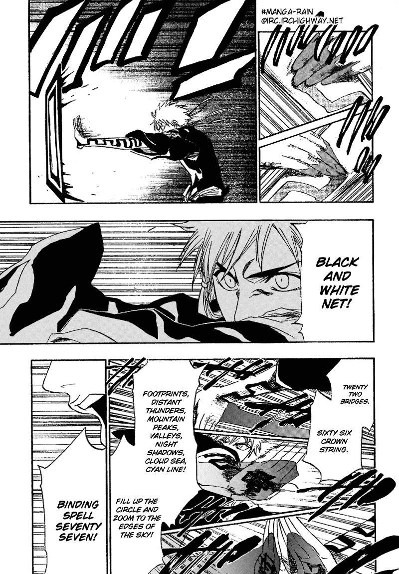 Bleach manga, chapter 172, page 9 of 21