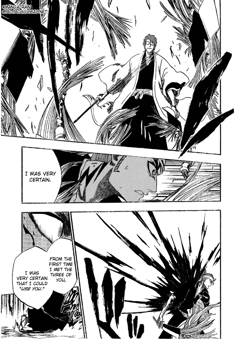 Bleach Chapter 173 page 16 - Chapter 173: End of Hypnosis5 (Standing to Defend You)