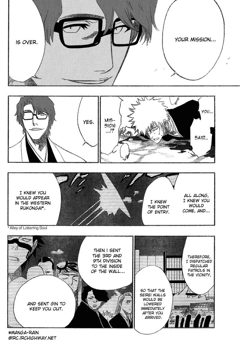 Bleach Chapter 175 page 8 - Chapter 175: End of Hypnosis7 (Truth Under My Strings)