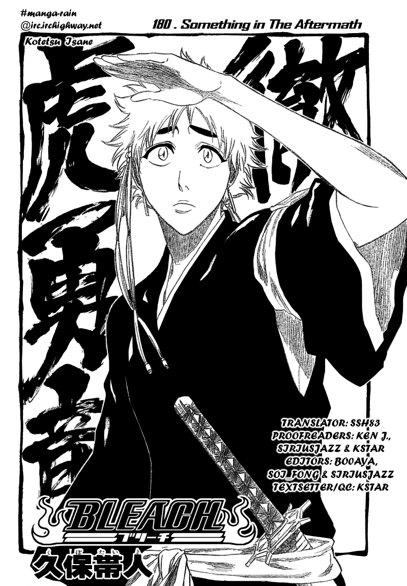 Bleach Chapter 180 page 7 - Chapter 180: Something in the Aftermath