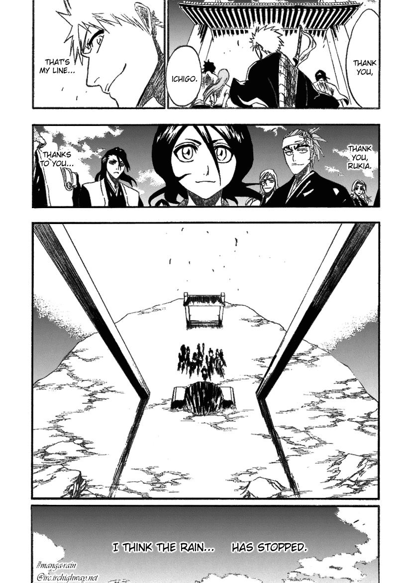 Bleach Chapter 181 page 22 - Chapter 181: And the Rain Left Off